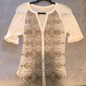 Tiny brand top from Anthropologie